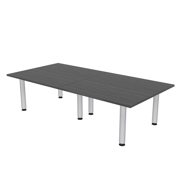 Skutchi Designs 45 in W, 96 in L, 29 in H, Engineered Wood Top, Grey HAR-REC-48X93-PT-AN - main